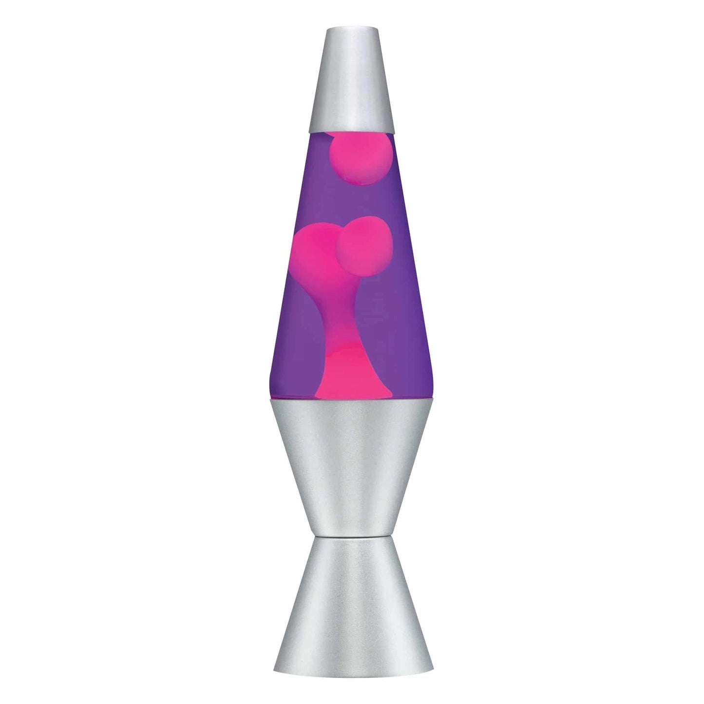 14.5”LAVALamp–Pink/Purple/Silver