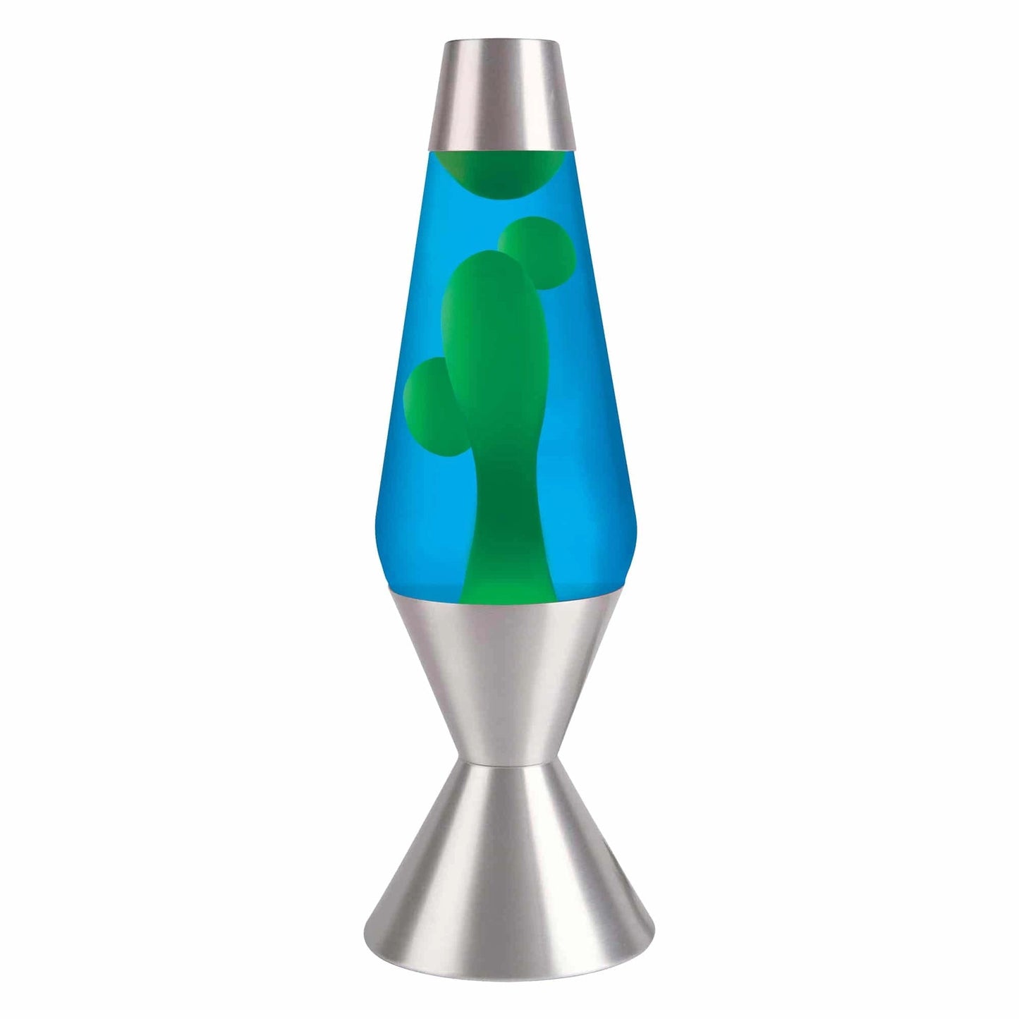 16.3″LAVALamp–Yellow/Blue/Silver