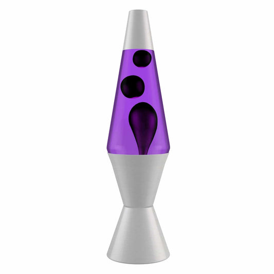 14.5’’LAVALamp–Black&amp;Purple