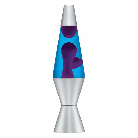 14.5″LAVALamp–Purple/Blue/Silver