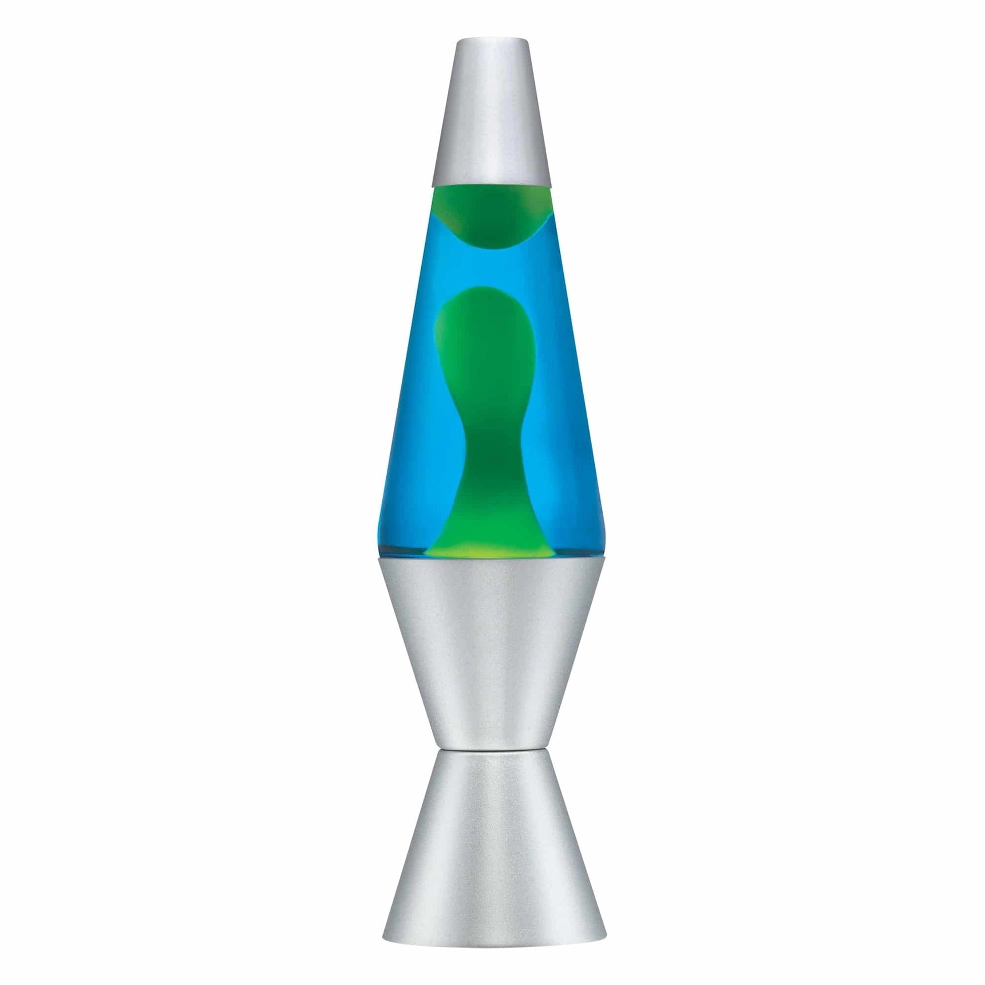 14.5”LAVALamp–Yellow/Blue/Silver