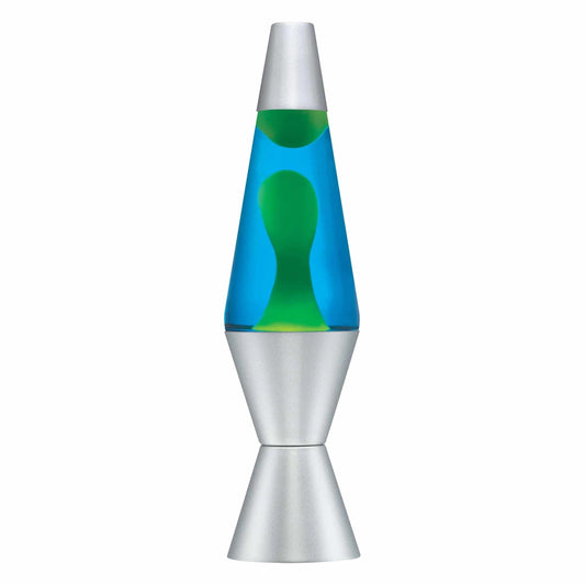 14.5”LAVALamp–Yellow/Blue/Silver