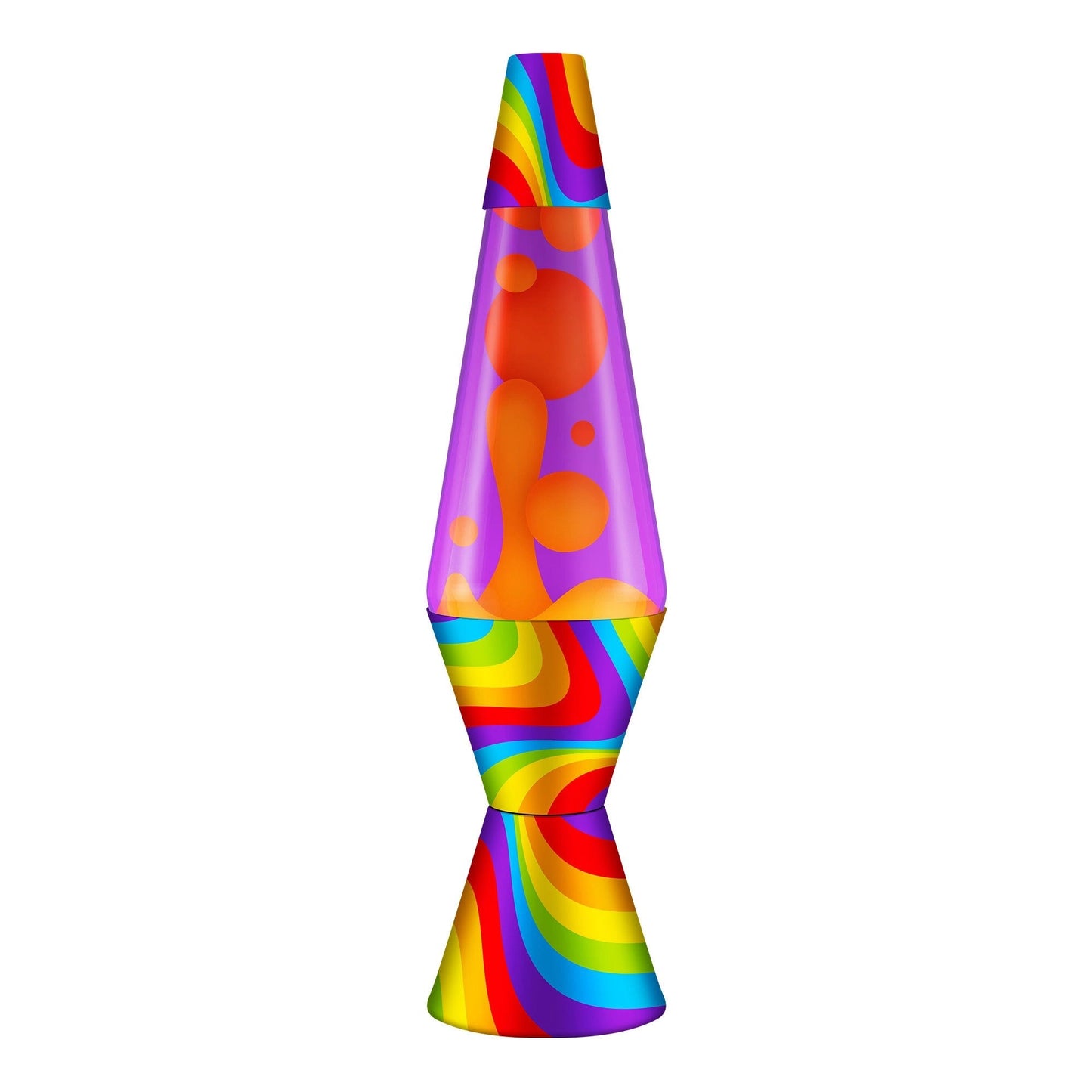 14.5″LavaLampFlowingColorBands