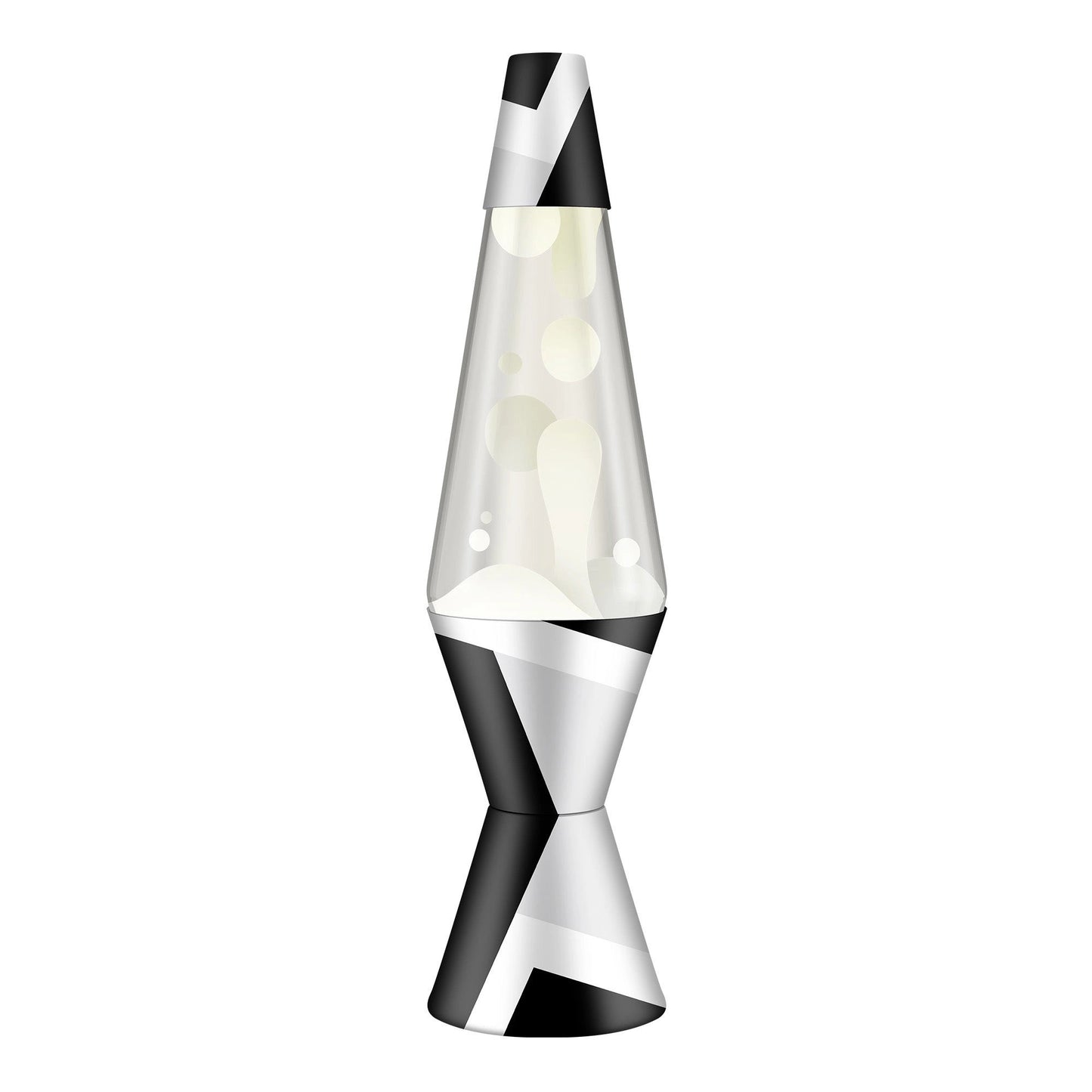 14.5″LavaLampPolygonalWhiteTone