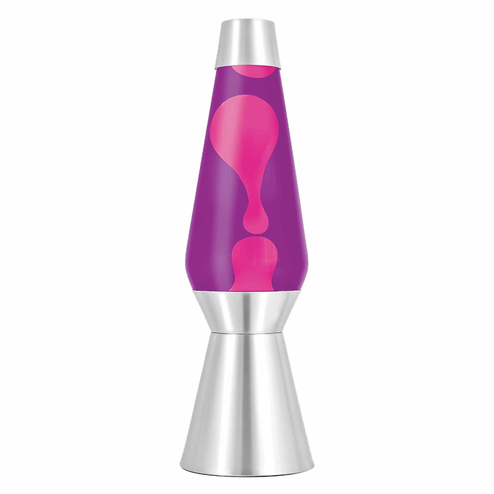 27″LAVALampGrande–Pink/Purple/Silver
