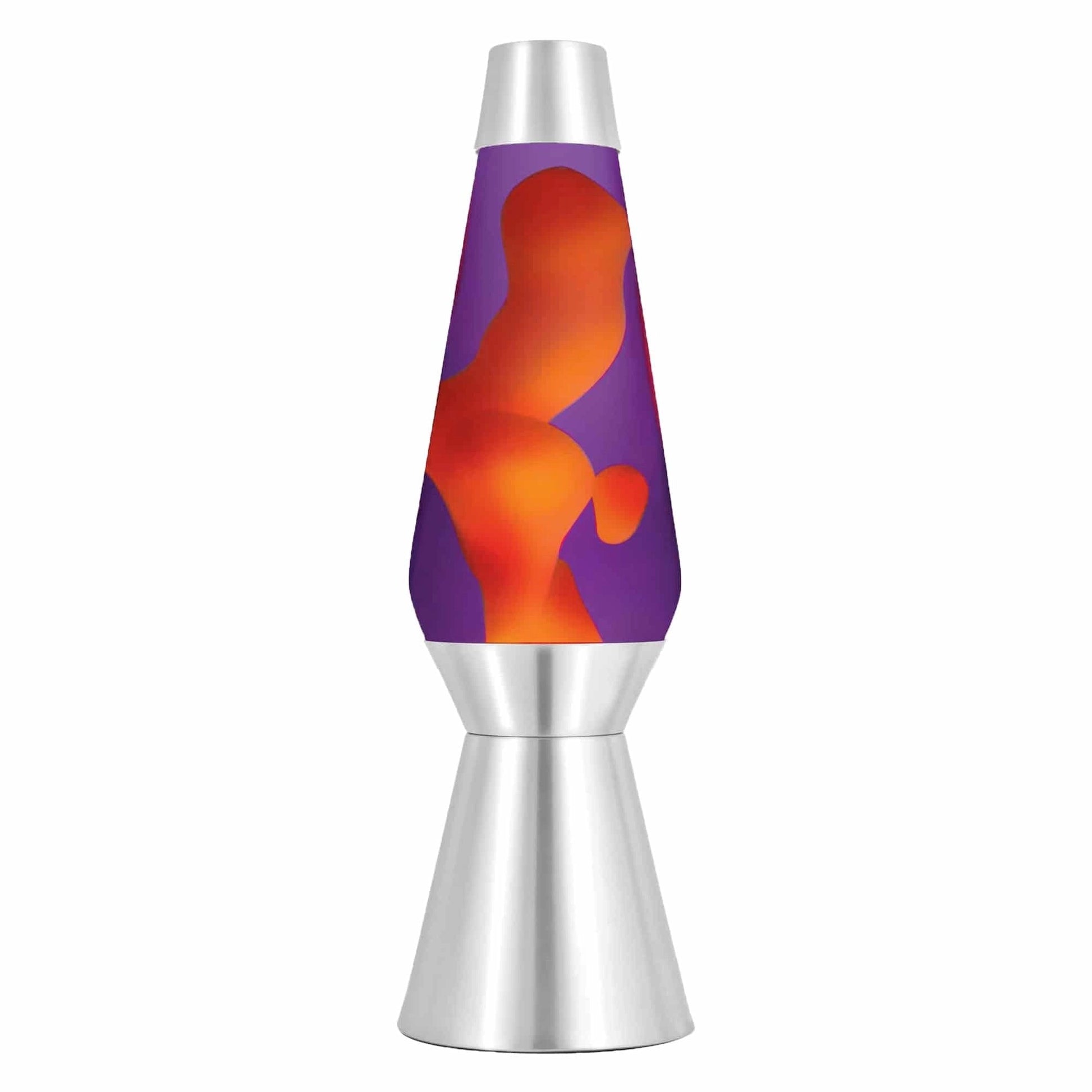 27″LAVALampGrande–Yellow/Purple/Silver