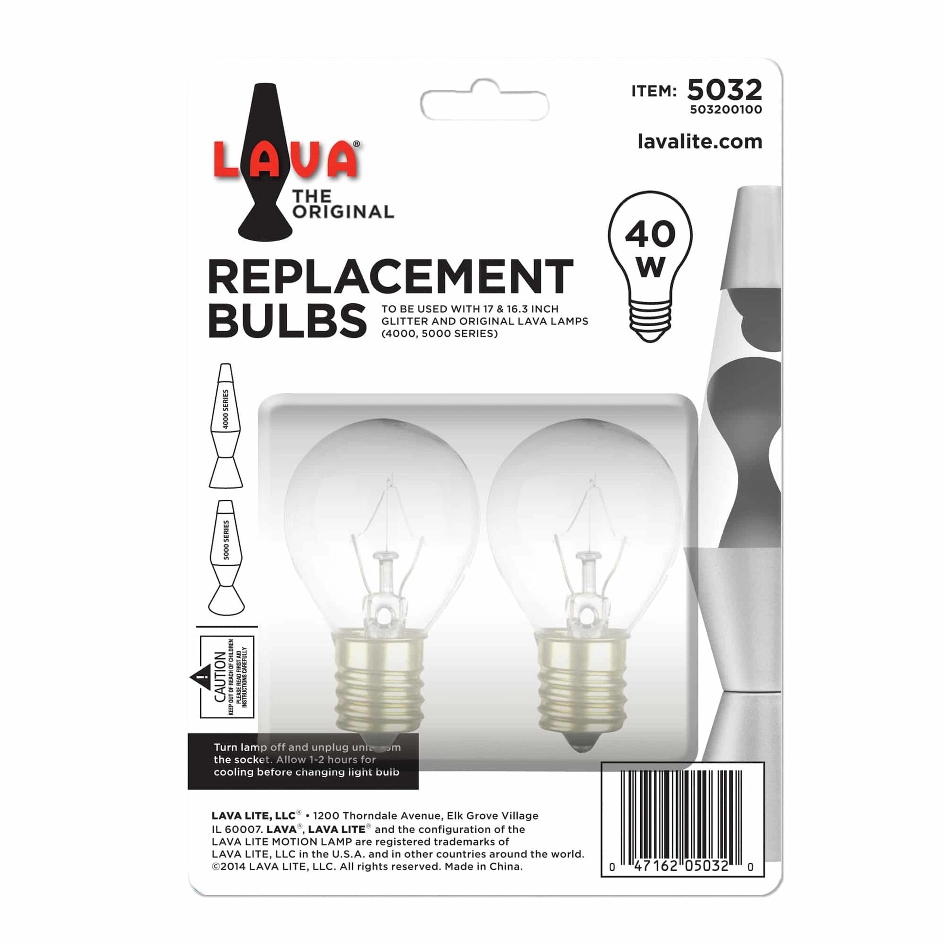 40WLAVALampLightBulbA15
