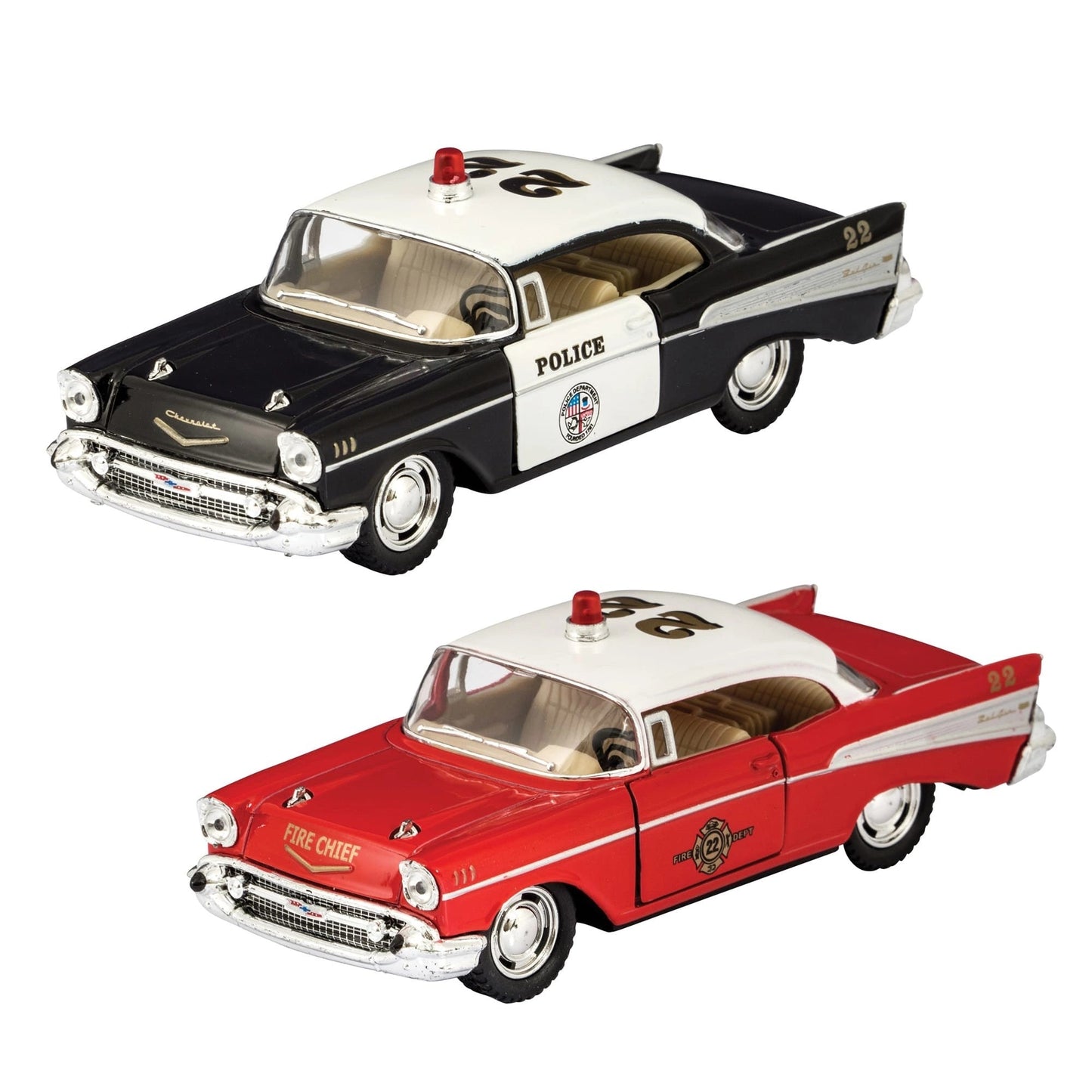 DiecastFire/PoliceChevroletBelAir