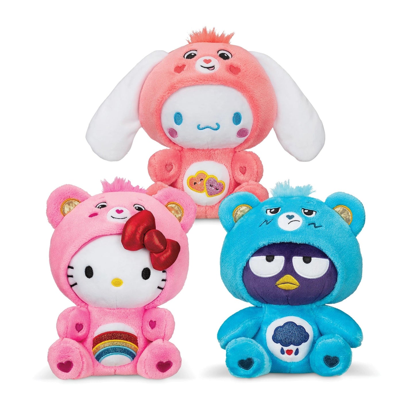 HelloKittyandFriendsxCareBearsPlush