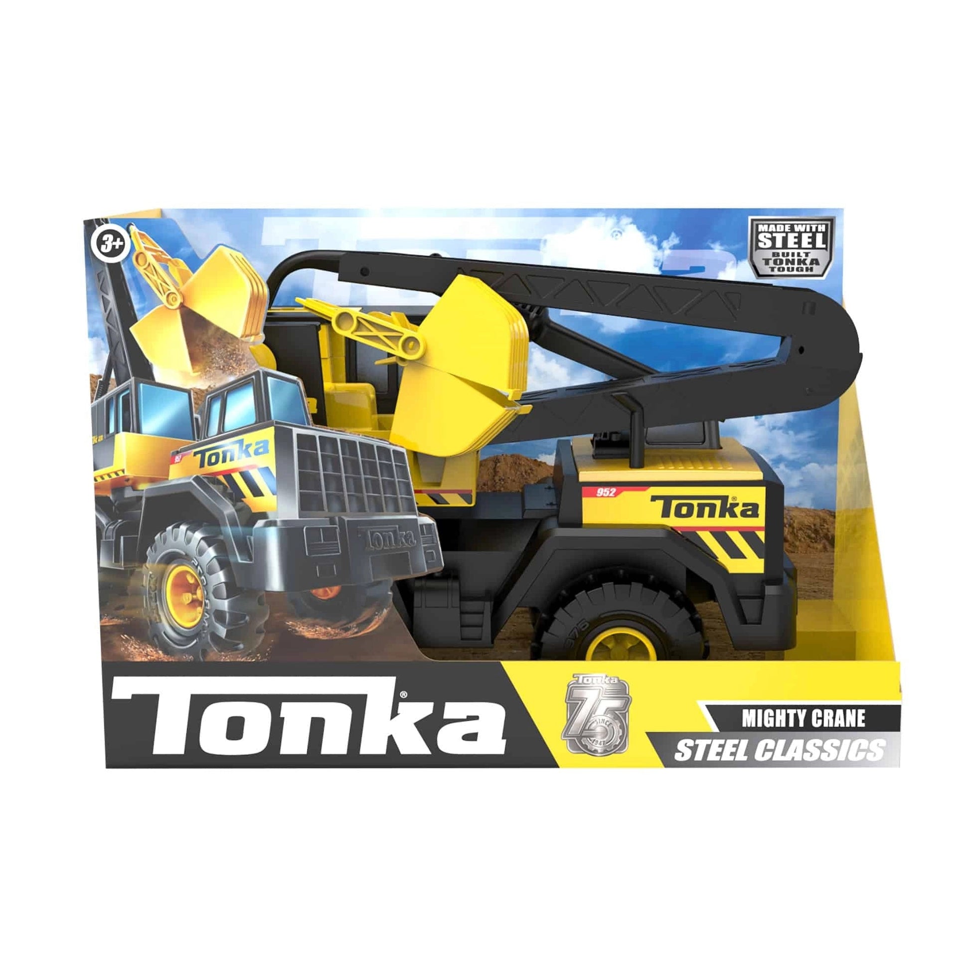 TonkaSteelClassicsMightyCrane