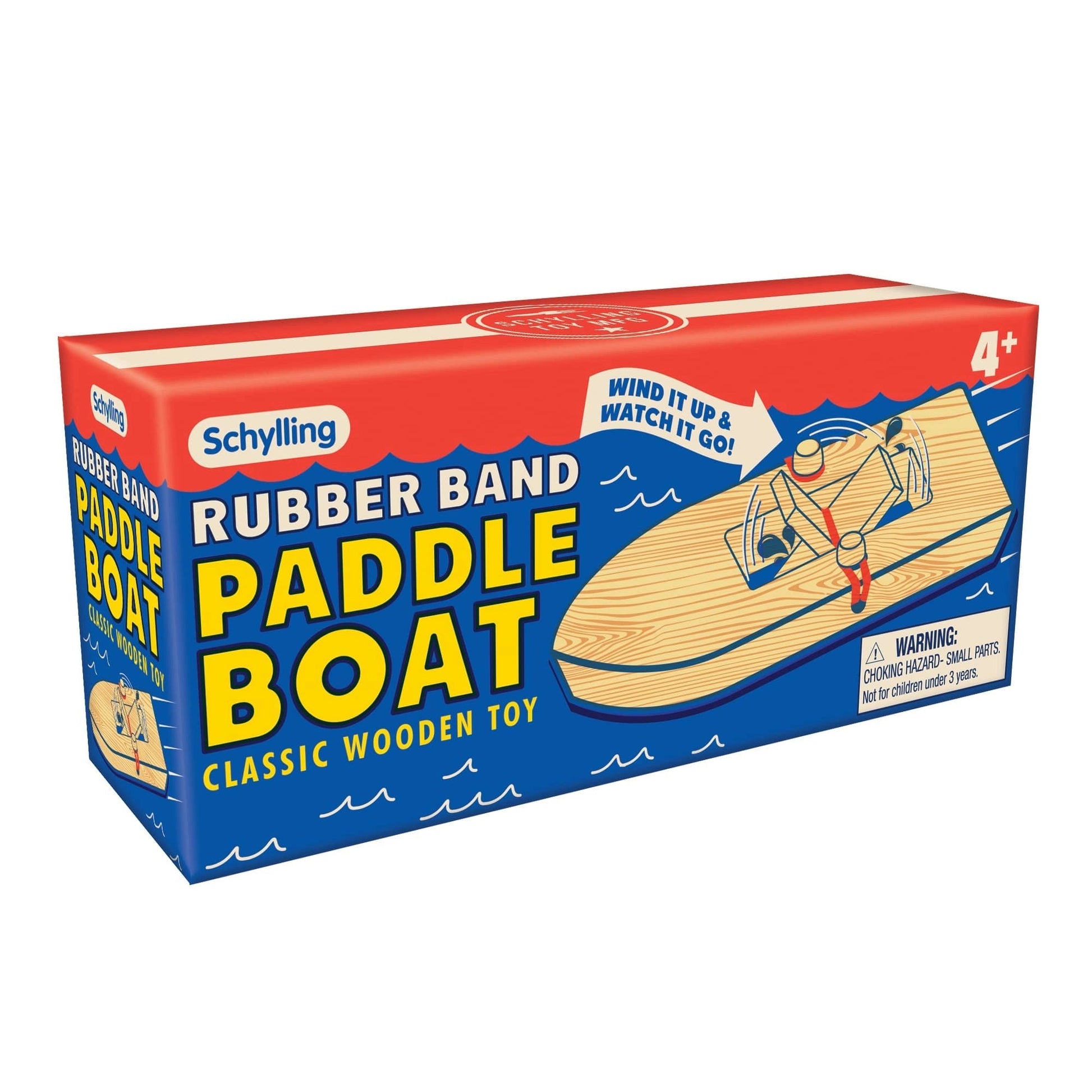 WoodenPaddleBoat